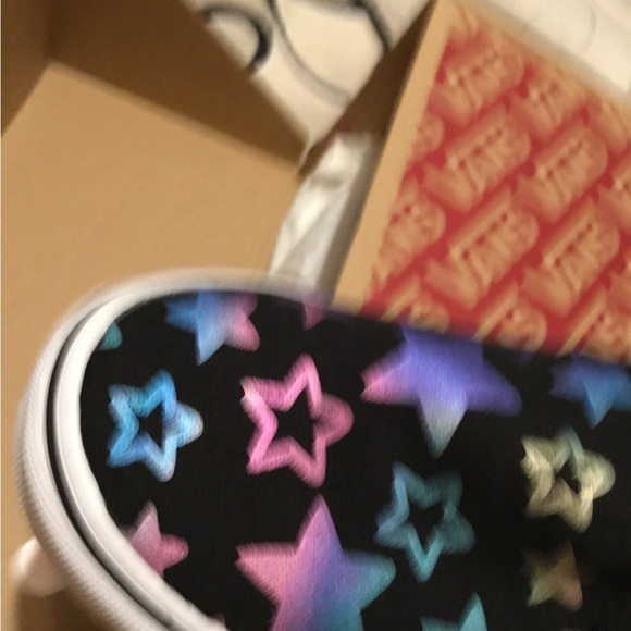 Vans foil star slip on shoes MSRP $45 - Picture 3 of 4